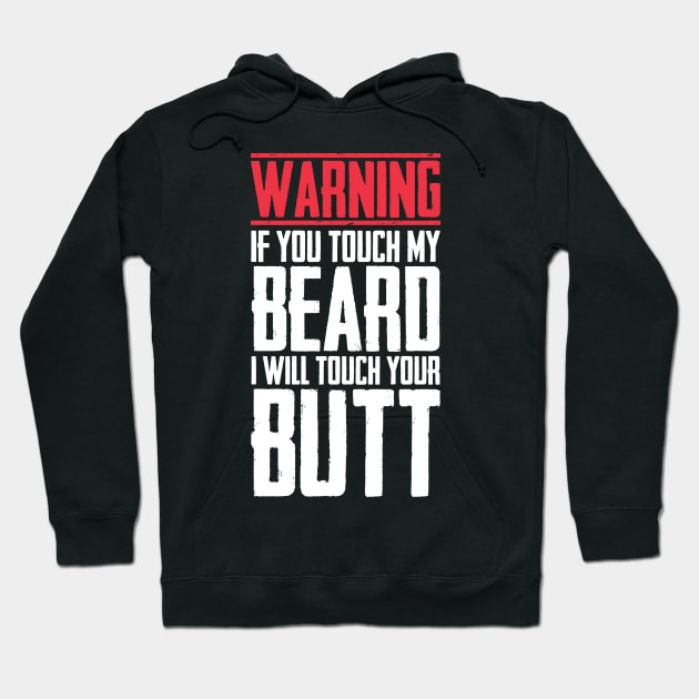 Beard Bearer Beard Full beard Goatee Stubble beard Hoodie by OfCA Design